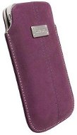 Krusell LUNA Nubuck Large, plum-purple - Phone Case