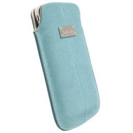 Krusell LUNA Nubuck Extra Large, turquoise - Phone Case