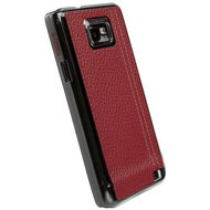 Krusell GAIA Undercover for Samsung Galaxy S2 red - Phone Cover