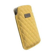 Krusell AVENYN (COCO) Large Yellow - Phone Case