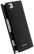 Krusell Flipcover KIRUNA Sony Xperia Z1 Kompakt, Schwarz - Handyhülle