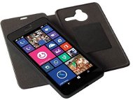 Krusell KIRUNA FolioSkin pre Microsoft Lumia 640 XL, čierne - Puzdro na mobil