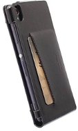 Krusell KALMAR WALLETCASE pre Sony Xperia M4 Aqua / M4 Aqua Dual, čierne - Puzdro na mobil