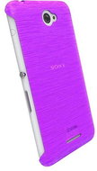 Krusell FROSTCOVER for Sony Xperia E4 / E4 Dual violet - Phone Cover
