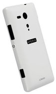 Krusell COLORCOVER pro Sony Xperia SP, bílá metalíza - Phone Cover