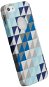 Krusell PRINTCOVER pro Apple iPhone 5 Blue Triangle - Protective Case