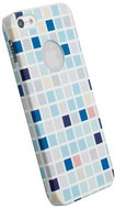 Krusell PRINTCOVER pro Apple iPhone 5 Blue Square - Phone Cover