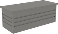 G21 Garden storage box Denver, metallic grey 560 l - Garden Bbox