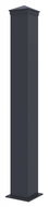 G21 Fence post 10 × 89 cm with foot, anthracite - Fence Strut