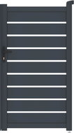 G21 Goal Reno 100 × 176 cm right, anthracite - Fence Gate