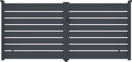 G21 Gate Reno 350 × 158 cm double leaf, anthracite - Gate