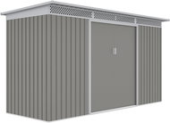 G21 Garden house GAH 483, metallic grey 340 x 142 cm - Garden Shed