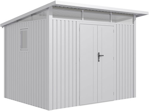 G21 Madison 731 - 289 × 253 cm, metal silver - Garden Shed - Main image