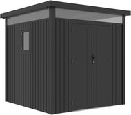G21 Atlanta 529 - 230 × 230 cm, slate grey - Garden Shed