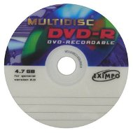 DVD-R médium MULTIDISC 4.7GB, 8x speed, balení 10ks cakebox - -