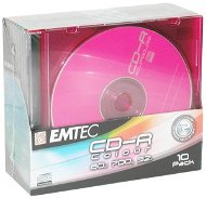 EMTEC CD-R Rainbow 10pcs color in SLIM box - Media