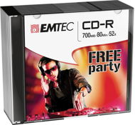  EMTEC CD-R SLIM 10pcs in a carton  - Media