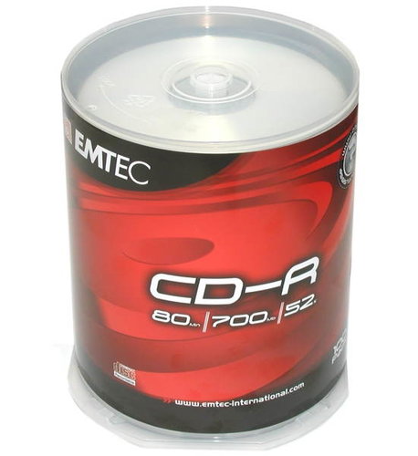 EMTEC CD-R 100pcs cakebox - Media - Main image