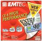 CD-R médium EMTEC Extra Space 90min, 800MB, 48x speed, balení ve SLIM krabičce - -