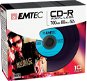 EMTEC CD-R Vinyl Blick 10pcs Farben-Box in der SLIM- - Medien