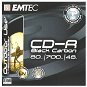 CD-R médium EMTEC Black Carbon 80min, 700MB, 48x speed, balení v krabičce - -