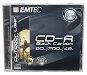 CD-R médium EMTEC Black Carbon 80min, 700MB, 48x speed, balení 5ks v krabičce - -
