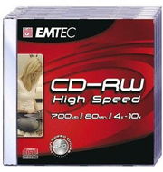 EMTEC CD-RW 5pcs in jewel box - Media