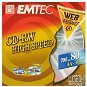 CD-RW přepisovací médium EMTEC 80min, 700MB, 10x speed, balení 10ks v krabičce - -