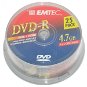 DVD-R médium EMTEC Fantastic Security 4.7GB, 4x speed, balení 25ks cakebox - -