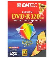 DVD-R médium EMTEC Fantastic Colours 4.7GB, 8x speed, balení v DVD krabičce - -