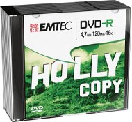 EMTEC DVD-R Fantastic Security 10ks vo SLIM krabičke - Médium