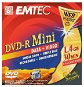 DVD-R 8cm médium EMTEC Fantastic Security 1.4GB, 4x speed, balení v SLIM krabičce - -