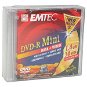 DVD-R 8cm médium EMTEC Fantastic Security 1.4GB, 4x speed, balení 5ks v SLIM krabičce - -