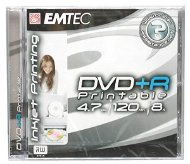 Printable DVD+R médium EMTEC Printable Fantastic Security 4.7GB - -