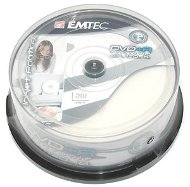 DVD+R médium EMTEC Printable Fantastic Security 4.7GB, 8x speed, balení 25ks cakebox - -