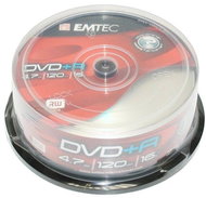 EMTEC DVD+R Fantastic Security 25pcs cakebox - Media