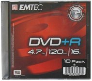 EMTEC DVD+R 10pcs in SLIM box - Media