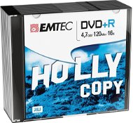 EMTEC DVD + R 10ks v SLIM krabičke - Médium