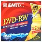 DVD-RW médium EMTEC Fantastic Security 4.7GB, 2x speed, balení v krabičce - -