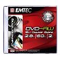DVD-RW médium EMTEC Fantastic Security 2.8GB - -