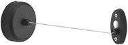 GEDY Vysouvací prádelní šňůra, 3 m, černá mat 245014 - Clothes Line