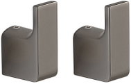 GEDY PIRENE na hmoždinku, kov, šedý PI2781 - Bathroom Hook