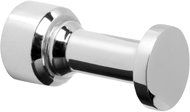 SAPHO X-ROUND na hmoždinku, kov, stříbrný XR217 - Bathroom Hook