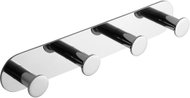 SAPHO X-ROUND lepicí, kov, stříbrný XR221 - Bathroom Hook