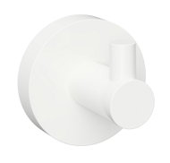 SAPHO X-ROUND lepicí, kov, bílý XR205W - Bathroom Hook