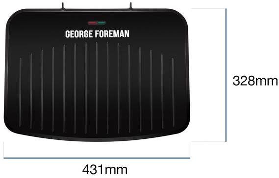 George Foreman 25820-56 Fit Grill Large