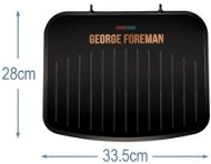 George Foreman 25811-56 Fit Grill Copper Medium - Kontakt grill