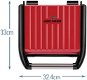 George Foreman 25040-56 Gril Steel Family Red - Contact Grill