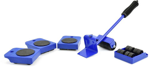 GEKO Furniture moving set, 150 kg capacity, 5 pcs - Transport Cart - Main image