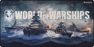 Natec Genesis CARBON 500 WORLD of WARSHIPS ARMADA, MAXI 90 x 45cm - Egérpad